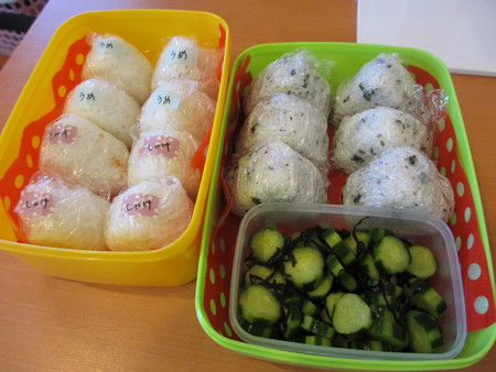 haruちゃん　運動会お弁当　小学1年