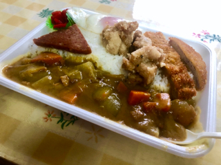 カレー弁当の内容が凄い！