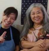 沖縄で古謝美佐子さんと、骨汁そば！