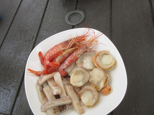 アジュール舞子　舞子BBQガーデン　サンセットバーベキューの海鮮