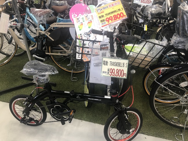折り畳み自転車からマウンテンバイク、ママチャリなど圧倒的な品揃えが豊富