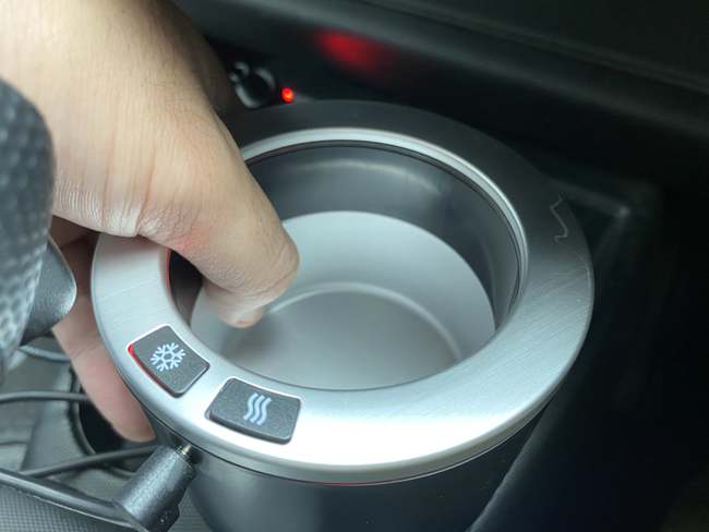 車載用温冷ドリンクホルダーのキープ力