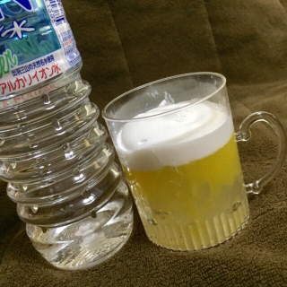 ビールみたいなゼリー 夢色日記 夢色のひかり