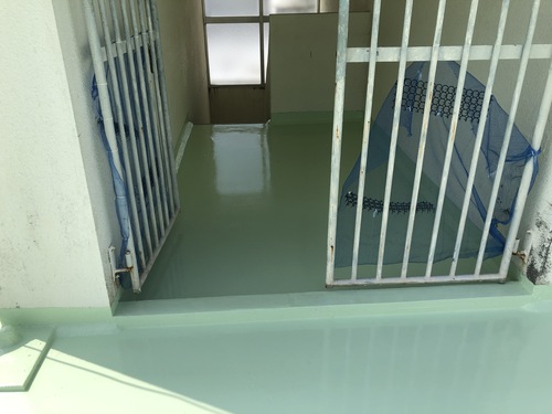 屋上の防水工事 外壁塗装 デザインコンクリート造形 特殊塗装の専門 ヒカリ塗装工業株式会社