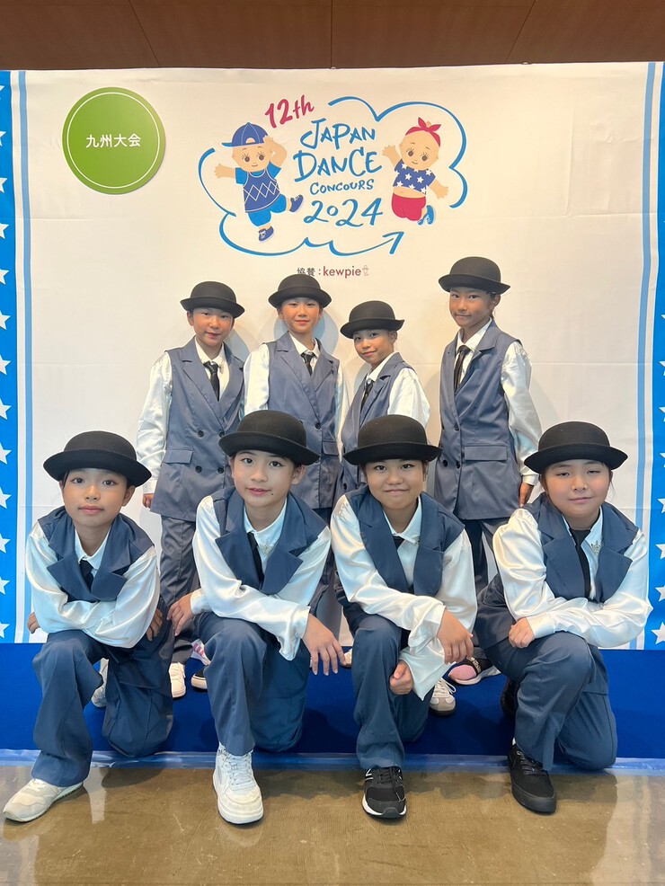 POP ROLL　銀賞受賞　第12回全日本小中学生ダンスコンクール九州大会