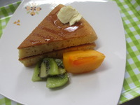 ふわふわホットケーキ