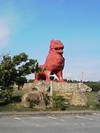 残波岬のシーサー♪