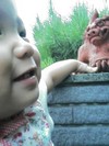 今日のシーサー♪＆中耳炎