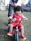 三輪車♪