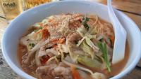 野菜キムチそば