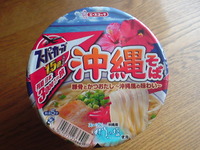 スーパーカップ1.5 倍 3000キロの旅 沖縄そば