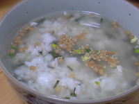 石垣の塩 茶づけ