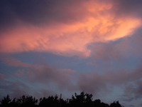 燃える空