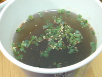 もずくスープ 俺がとった天然もずく