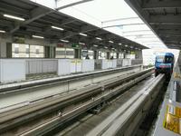 曇り空の旭橋
