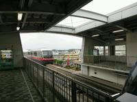 曇り空の旭橋