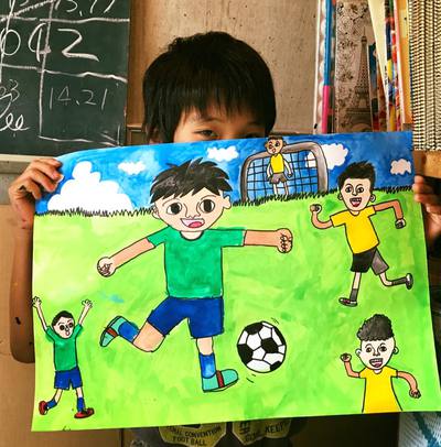 夏休みの作品