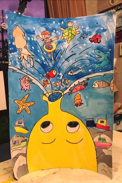 夏休みの作品