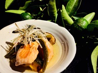 ☆鮭と旬菜のかぼす胡椒☆ 2018/09/06 17:35:39