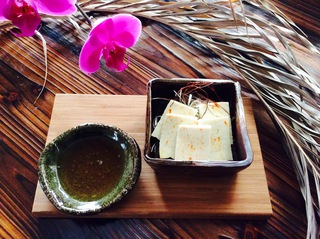 新②『おさしみ島豆腐~柚子胡椒ダレ~』