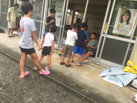 8月3日 子ども会 ラジオ体操