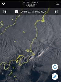 まるすぎる降水エコー