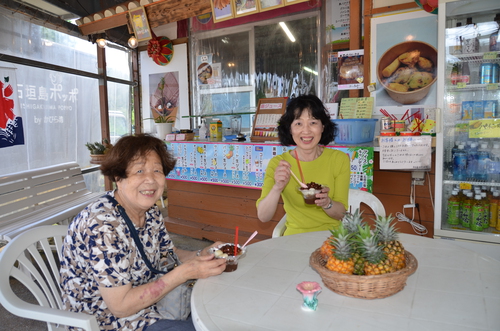 夏真っ盛りの川平湾