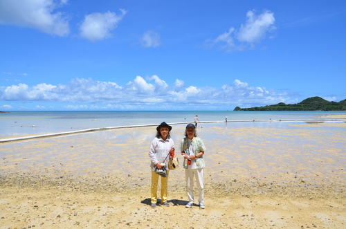 石垣島は北へ行けば行くほど海がきれいです。