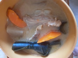 久しぶりにソーキ汁