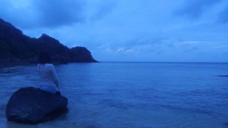 夕日は見れなくても楽しいです