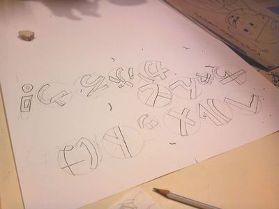 ポスターを描こう！　２日目