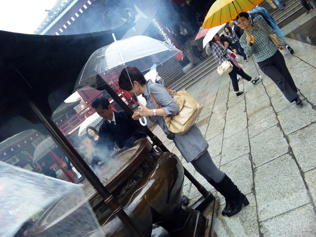 突然の来客