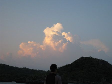 夕暮れ