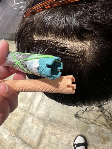 波巻きパーマと波巻きスパイラル