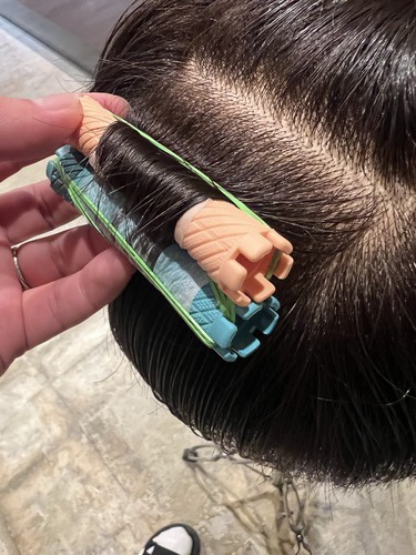 波巻きパーマと波巻きスパイラル