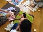 赤ちゃんもママもリラックスの日、レポート