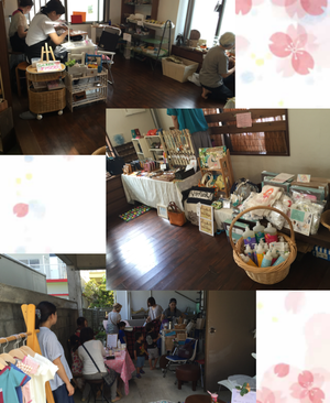 本日 ごほうび市に出店しております