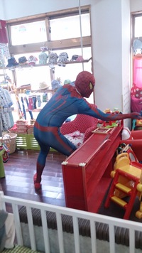 石垣島 ウェルカム赤ちゃん スパイダーマン 2014/10/08 11:57:47