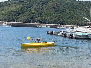 椎葉村で　アユ釣りに挑戦