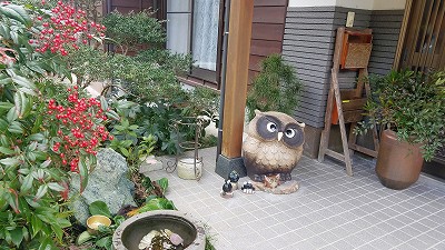 東岩崎獅子舞太鼓　江迎町内で祈願