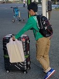 ニュージーランドから成田　　ニューカレドニアの上空