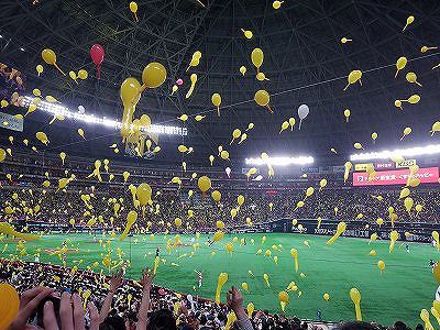 福岡ドーム　野球観戦