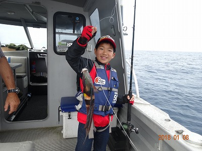 ニュージーランド４日目　ホワイトアイランドで魚釣り
