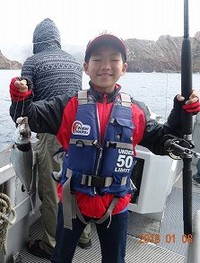 ニュージーランド４日目　ホワイトアイランドで魚釣り