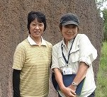 ダーウイン空港　　さようならガイドの藤田眞弓さん