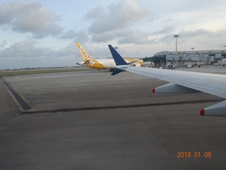 チャンギ空港　トランジットホテル休息　帰国