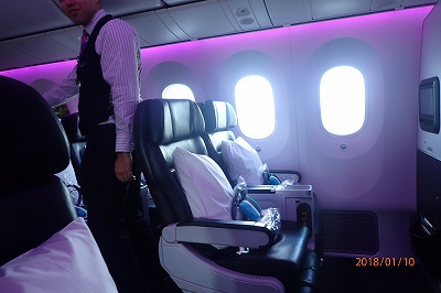 ニュージーランド航空　787-9型ドリームライナー