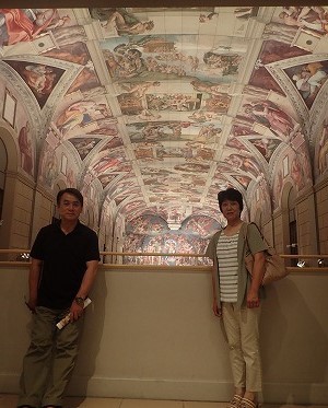 大型美術陶板による西洋の名画　　大塚国際美術館