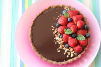 ヘルシーチョコタルト作り！母の日スイーツ作りとして開催。 2017/05/16 15:52:12