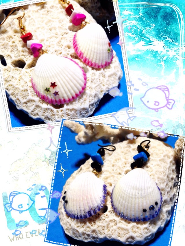 またまたピアス〜^ ^